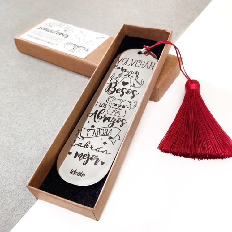 Marcapáginas Besos y Abrazcos